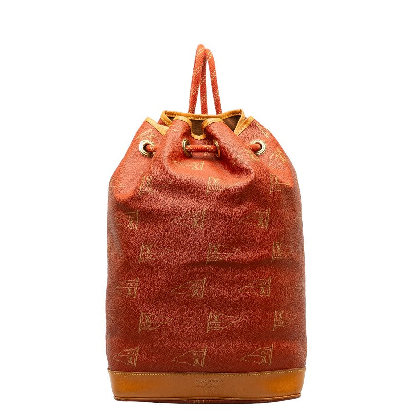 LOUIS VUITTON Louis Vuitton Whitman Cup Shoulder Bag PVC/Laser Abogany Orange [Middle] Ladies []