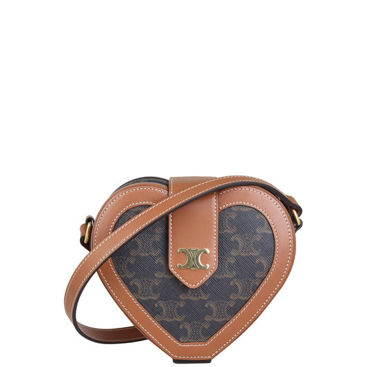 Celine Tambour Heart Crossbody