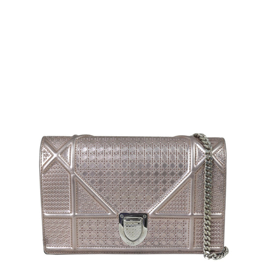 Dior Diorama Wallet on Chain Micro-cannage