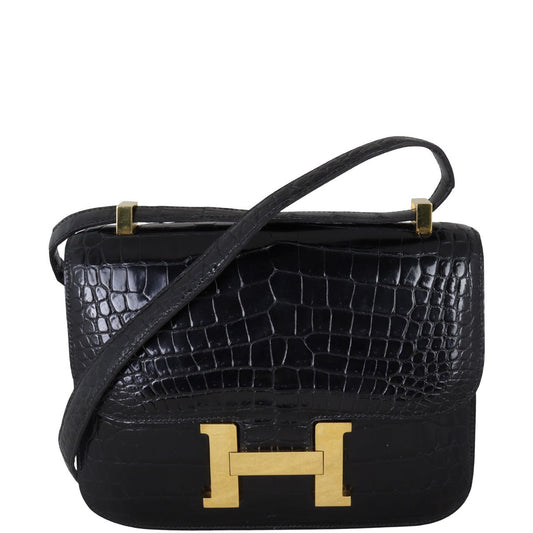 Hermes Constance 23 Caiman Crocodile
