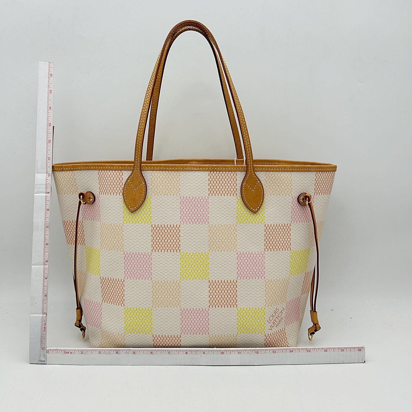 LOUIS VUITTON Damier Giant Neverfull MM Peach B0429BHBUB