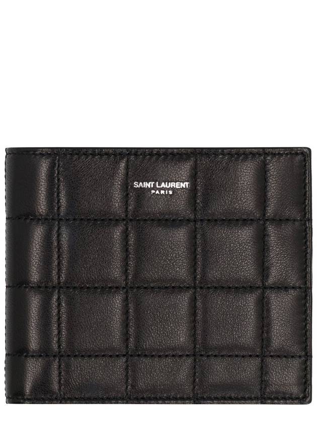 Luxury Saint Laurent Trending 2026 Men’s Wallet 756284AAB8V 1000 BLACK