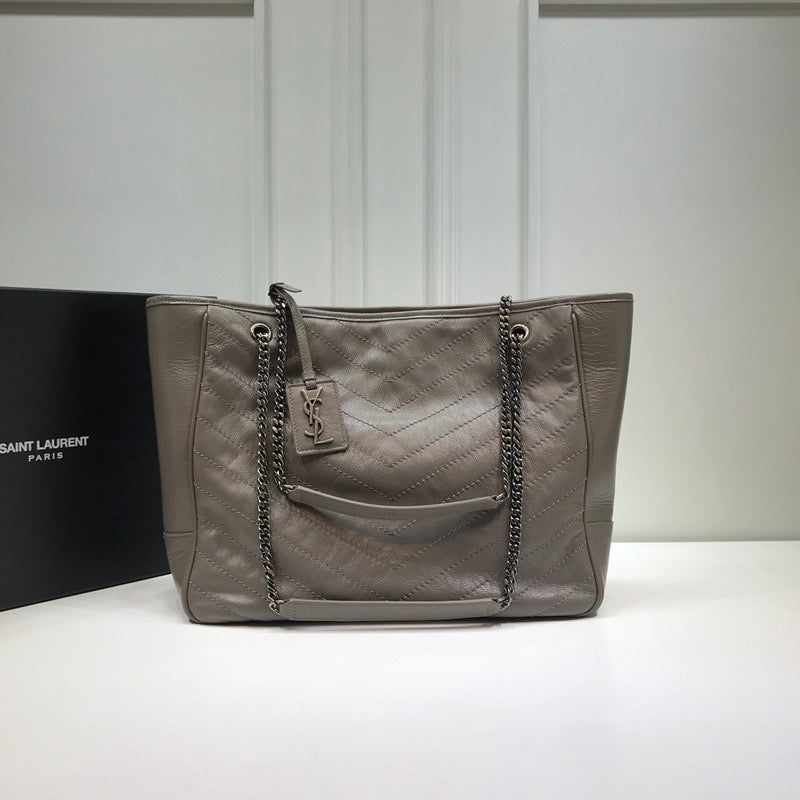 Yves Saint Laurent Niki Shopping Bag Dark Beige