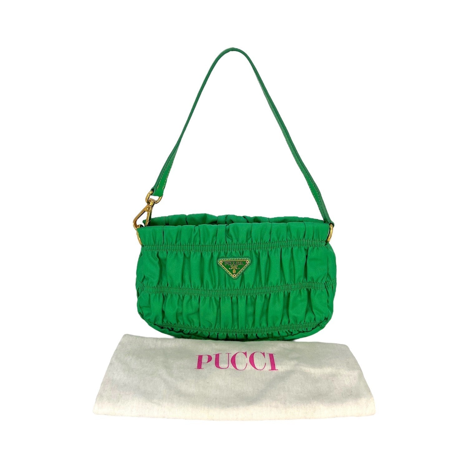 Prada Gaufre Tessuto Pochette