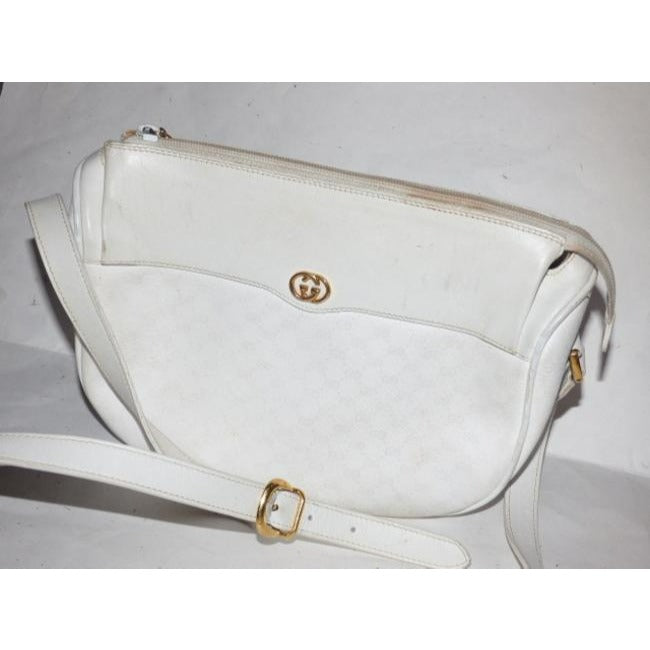 Gucci Leather Canvas Crossbody