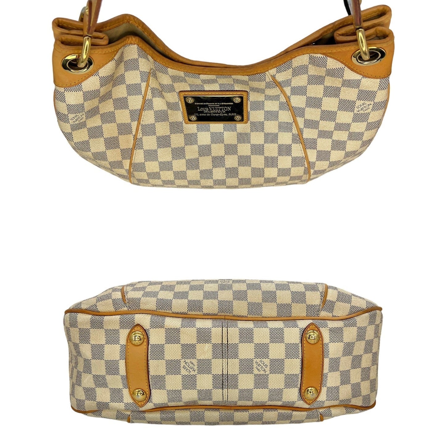 Louis Vuitton Damier Azur Galleria PM Handbag
