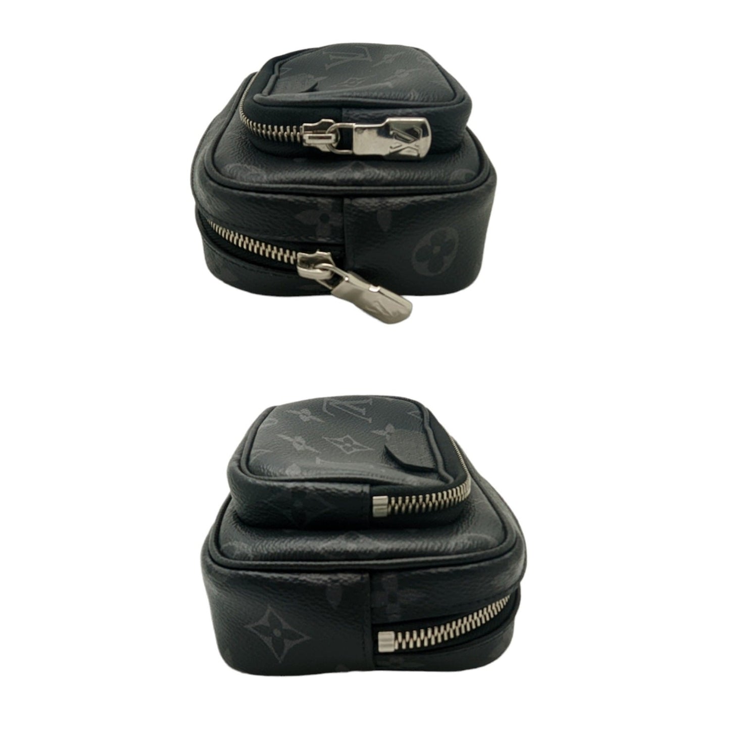 Louis Vuitton Taiga Monogram Eclipse Outdoor Pouch Unisex Clutch