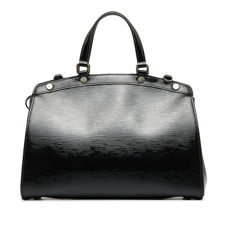Louis Vuitton Epic Electric Blair MM Handbag Shoulder Bag 2WAY Noir Black Patent Leather Louis Vuitton