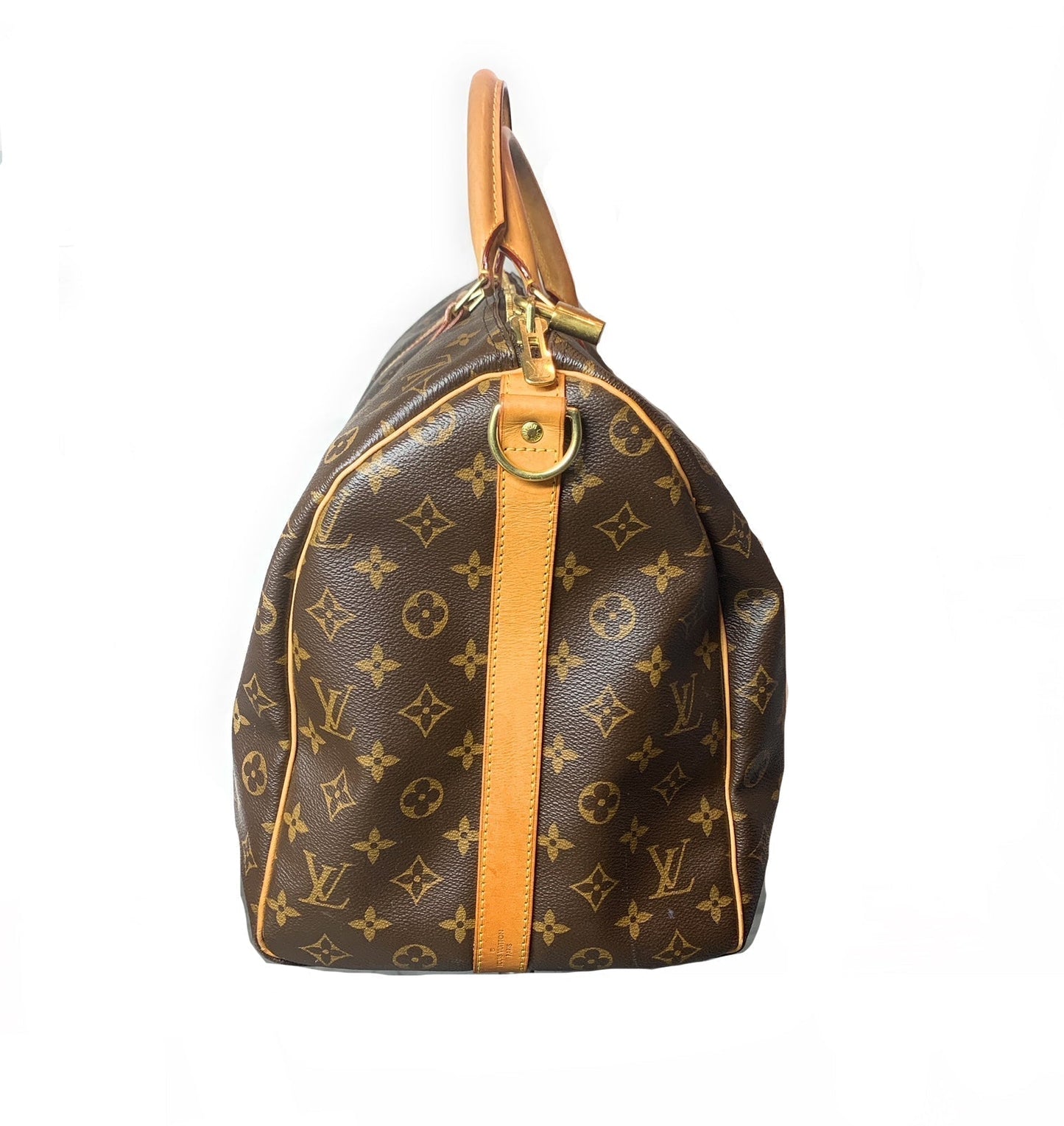 Louis Vuitton Monogram Canvas Keepall Bandouliere 50 Luggage Bag