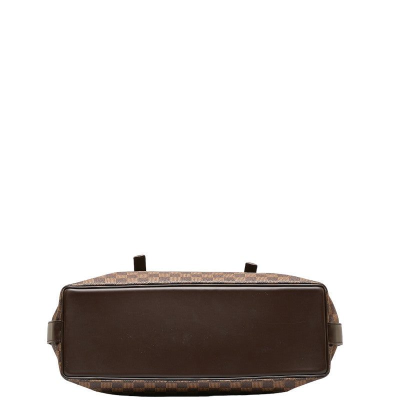 Louis Vuitton Damiere Chelsea Toast Bag Brown PVC Leather Ladies Louis Vuitton