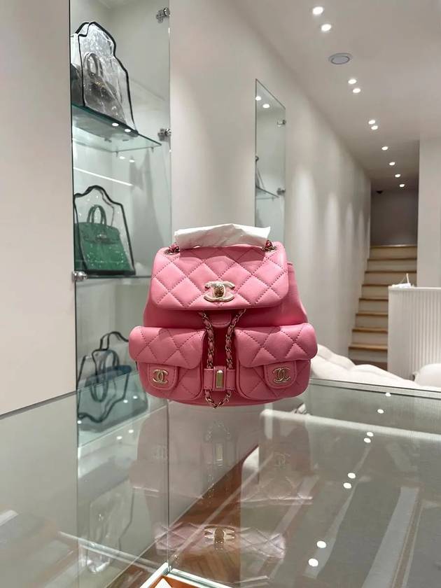 Chanel Small Backpack - Almora Bags