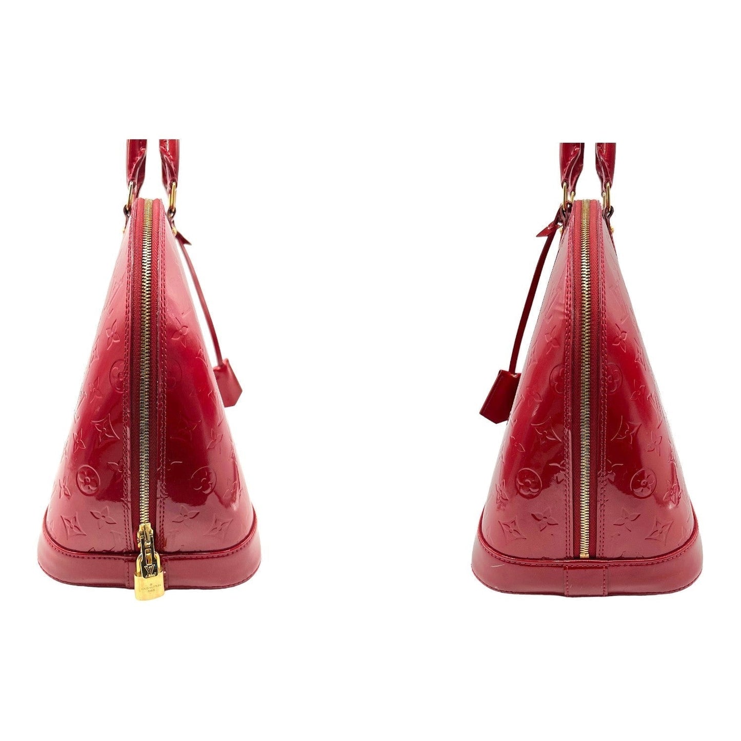 Louis Vuitton Monogram Vernis Alma GM Handbag