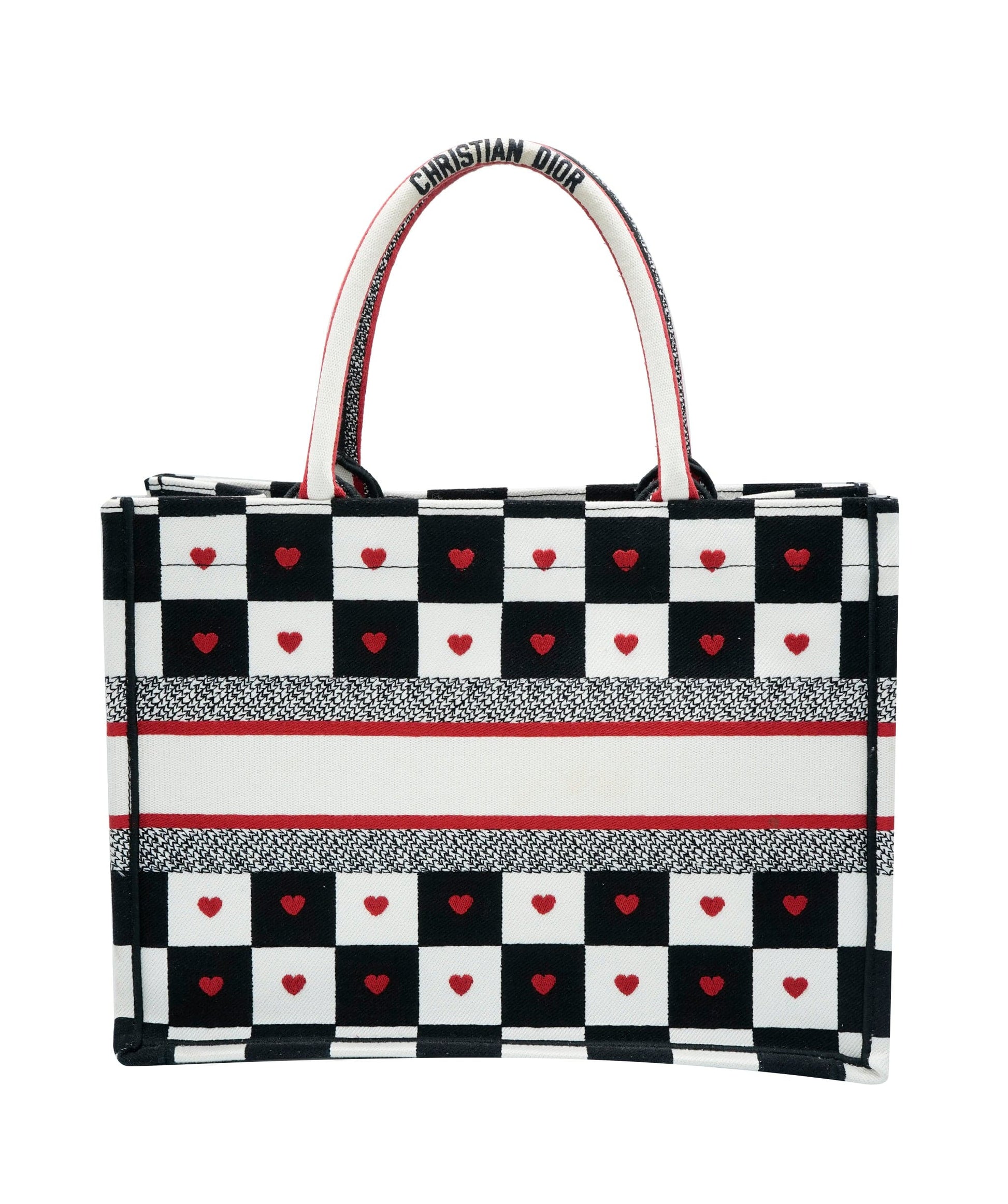 Dior Lou Book Tote Canvas Tote
