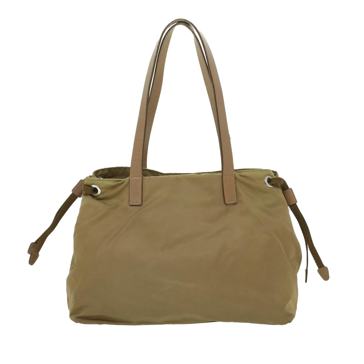 Prada Shoulder Bag Nylon Khaki