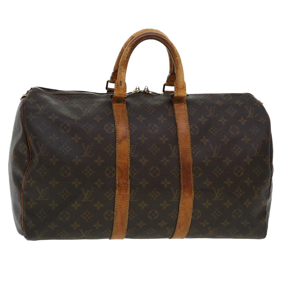 LOUIS VUITTON Monogram Keepall 45 Boston Bag M41428 LV cl480