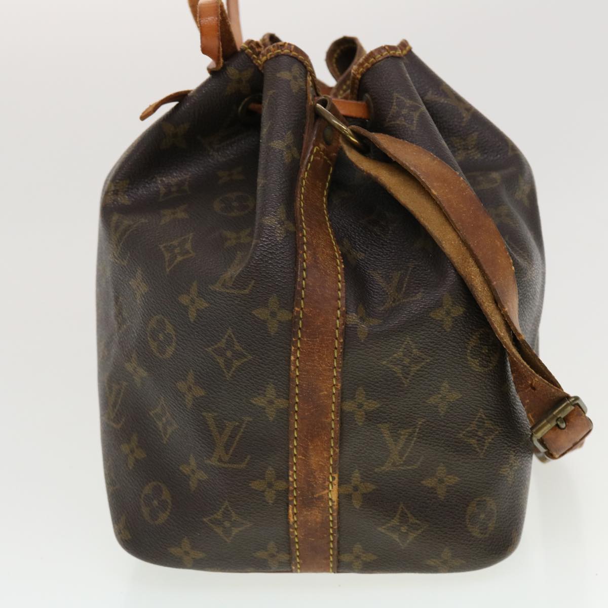 Louis Vuitton Monogram Petit Noe Shoulder Bag LV Auth cl551