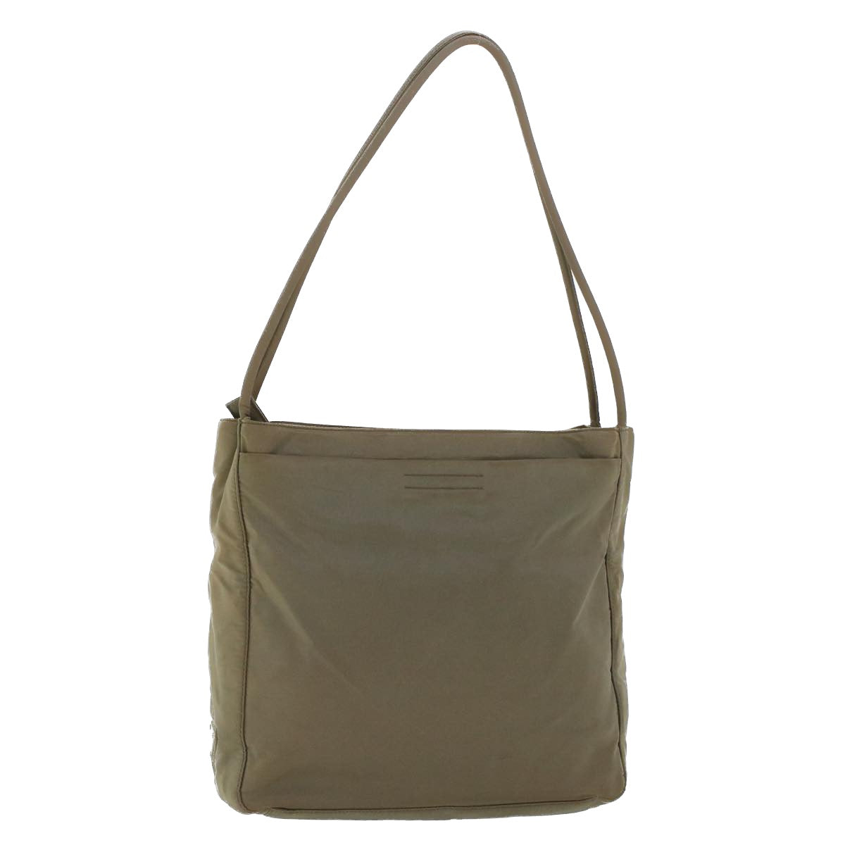 Prada Shoulder Bag Nylon Khaki