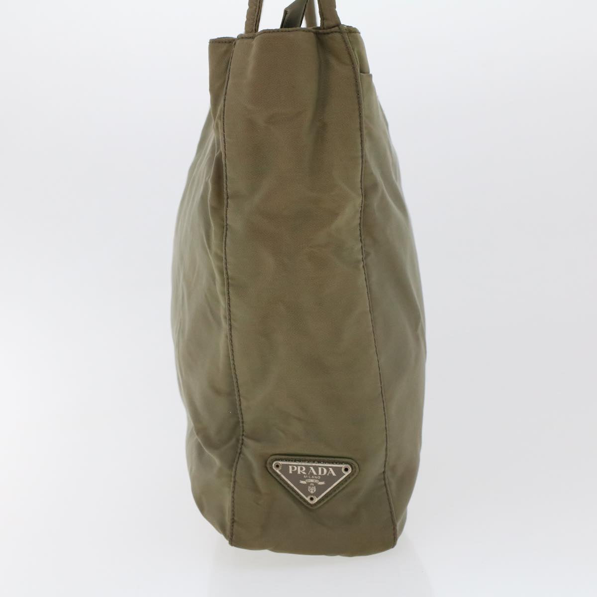 Prada Shoulder Bag Nylon Khaki