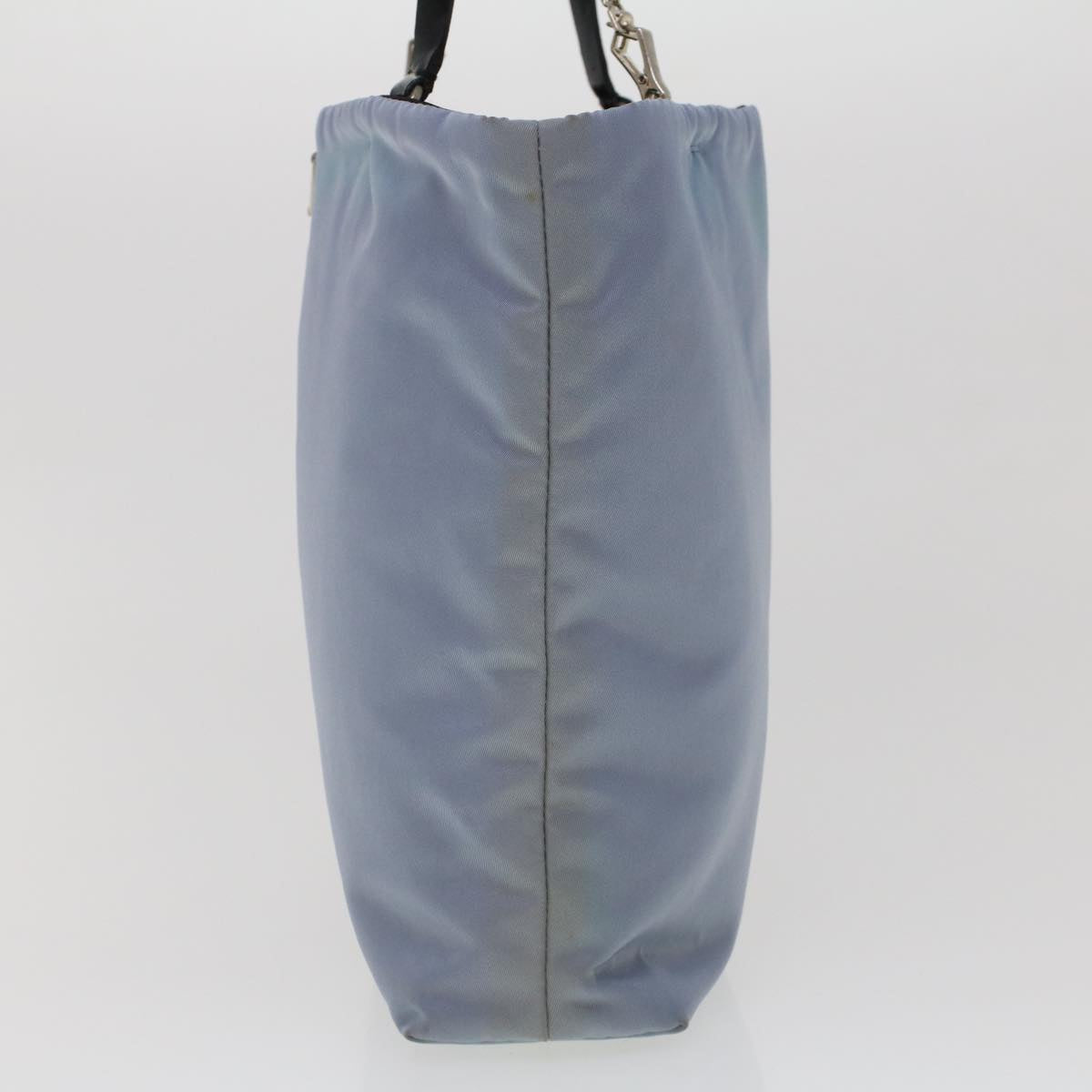 Prada Hand Bag Nylon Light Blue