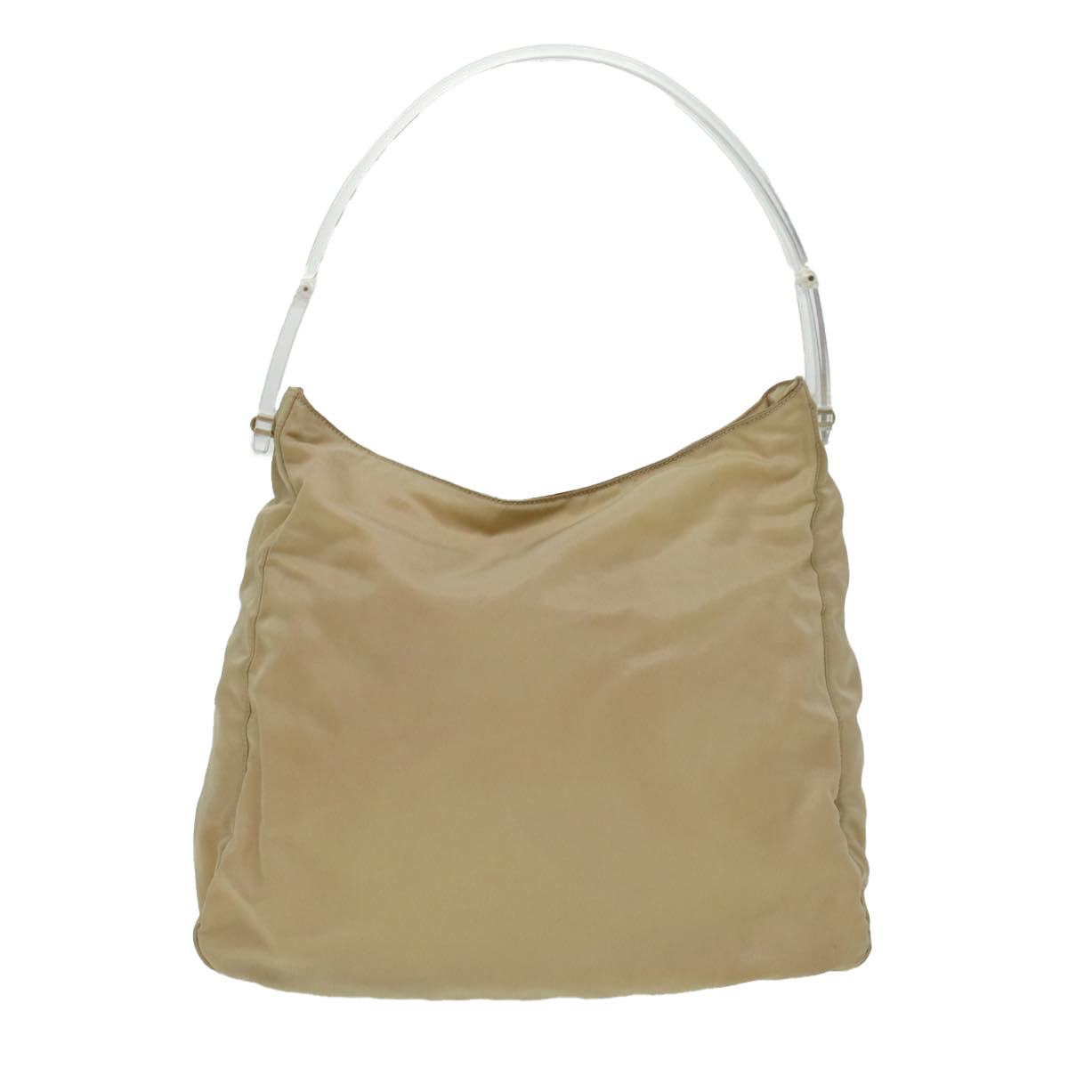 Prada Shoulder Bag Nylon Beige