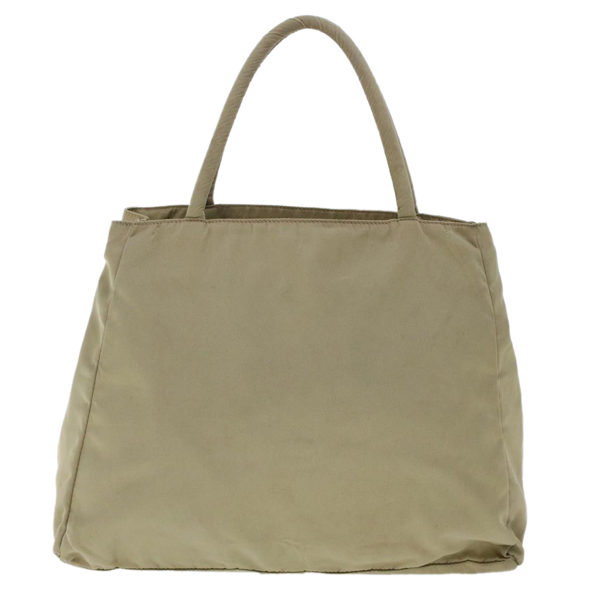 Prada Hand Bag Nylon Khaki