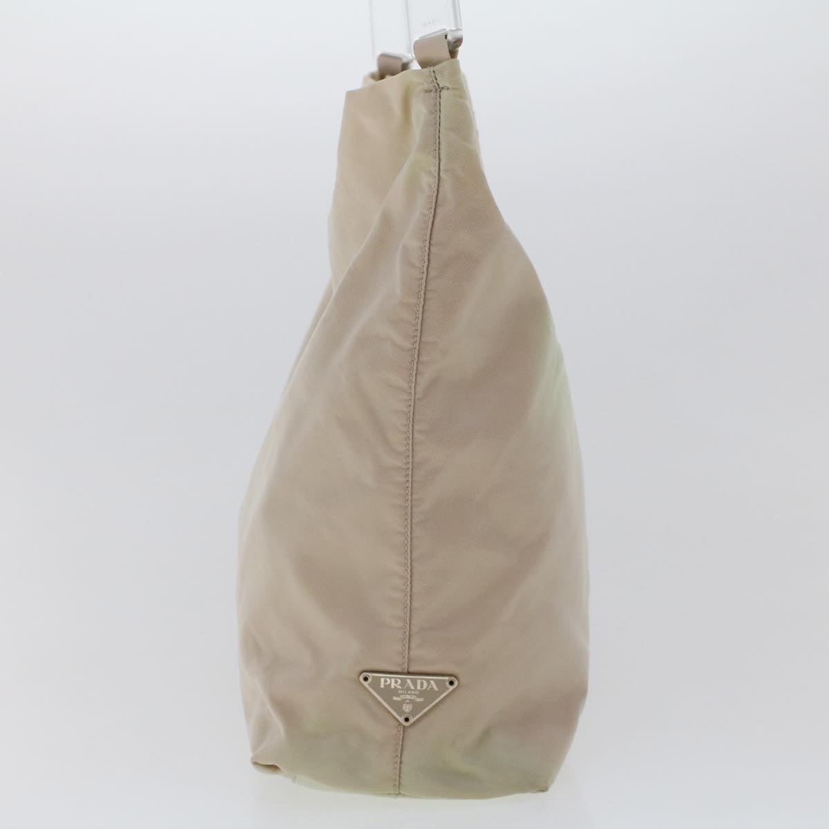 Prada Shoulder Bag Nylon Beige