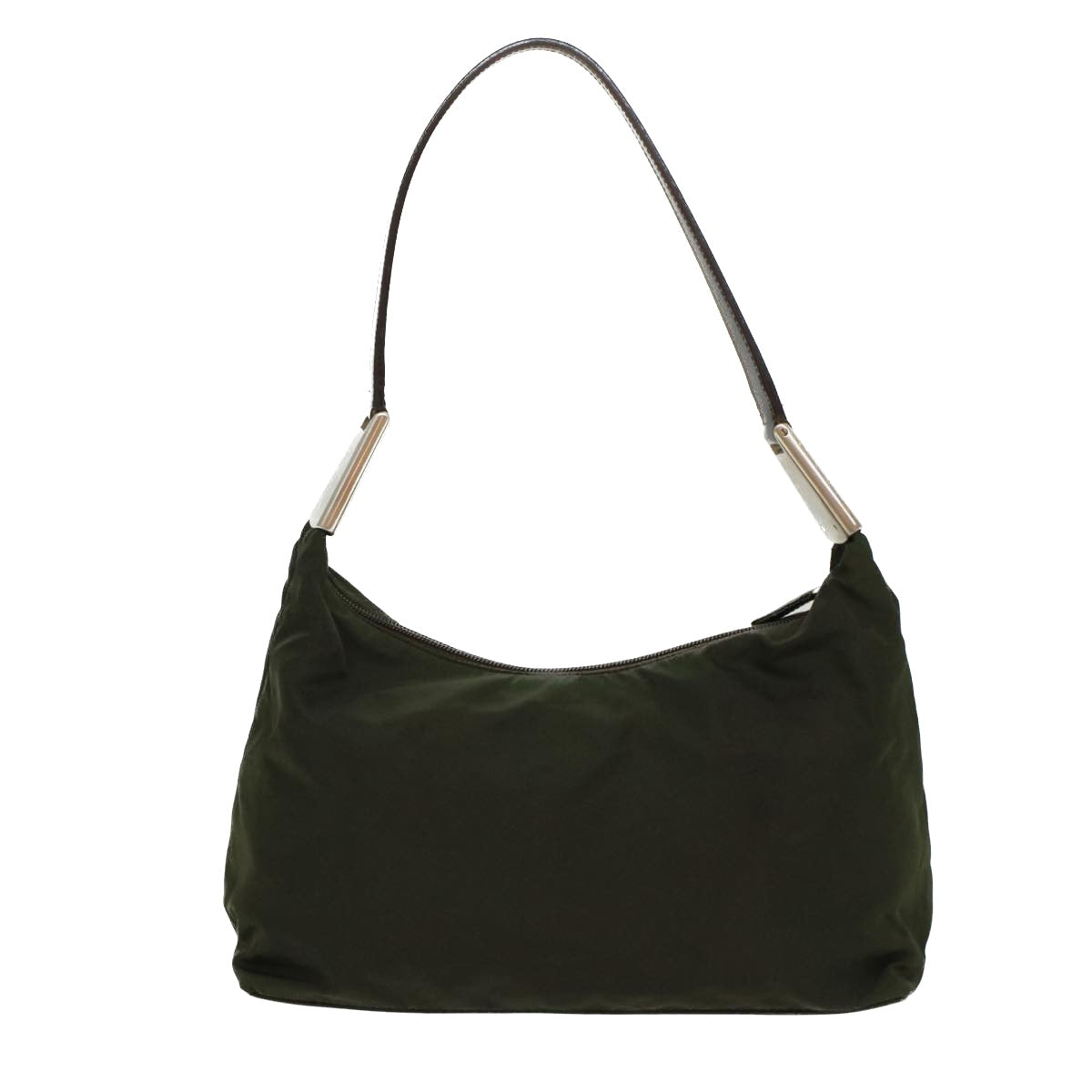 PRADA Shoulder Bag Nylon Green Auth