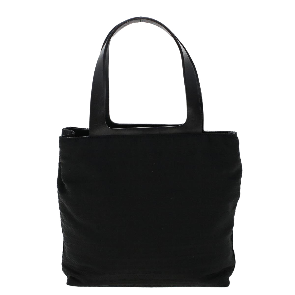 Prada Hand Bag Nylon Black