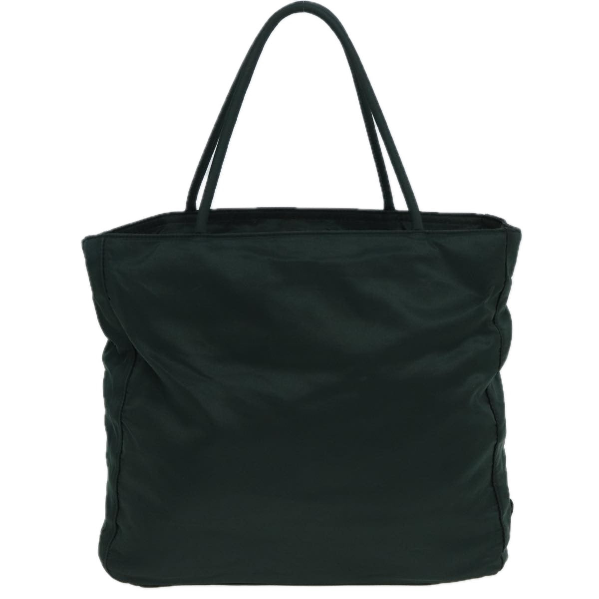 PRADA Hand Bag Nylon Khaki Auth