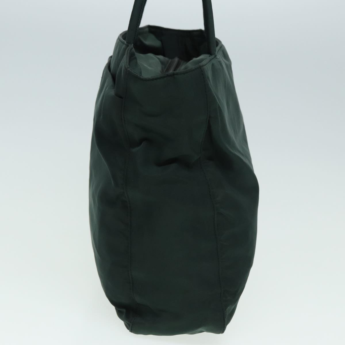PRADA Hand Bag Nylon Khaki Auth
