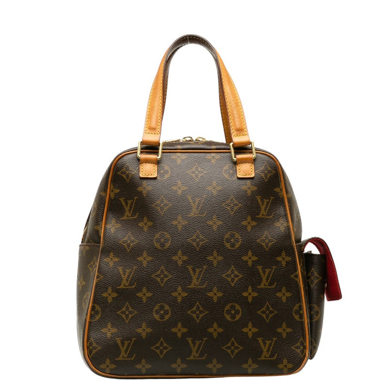 Louis Vuitton Monogram Exantry City Handbag Brown PVC Leather Louis Vuitton