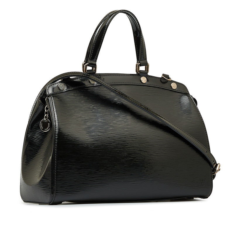 Louis Vuitton Epic Electric Blair MM Handbag Shoulder Bag 2WAY Noir Black Patent Leather Louis Vuitton