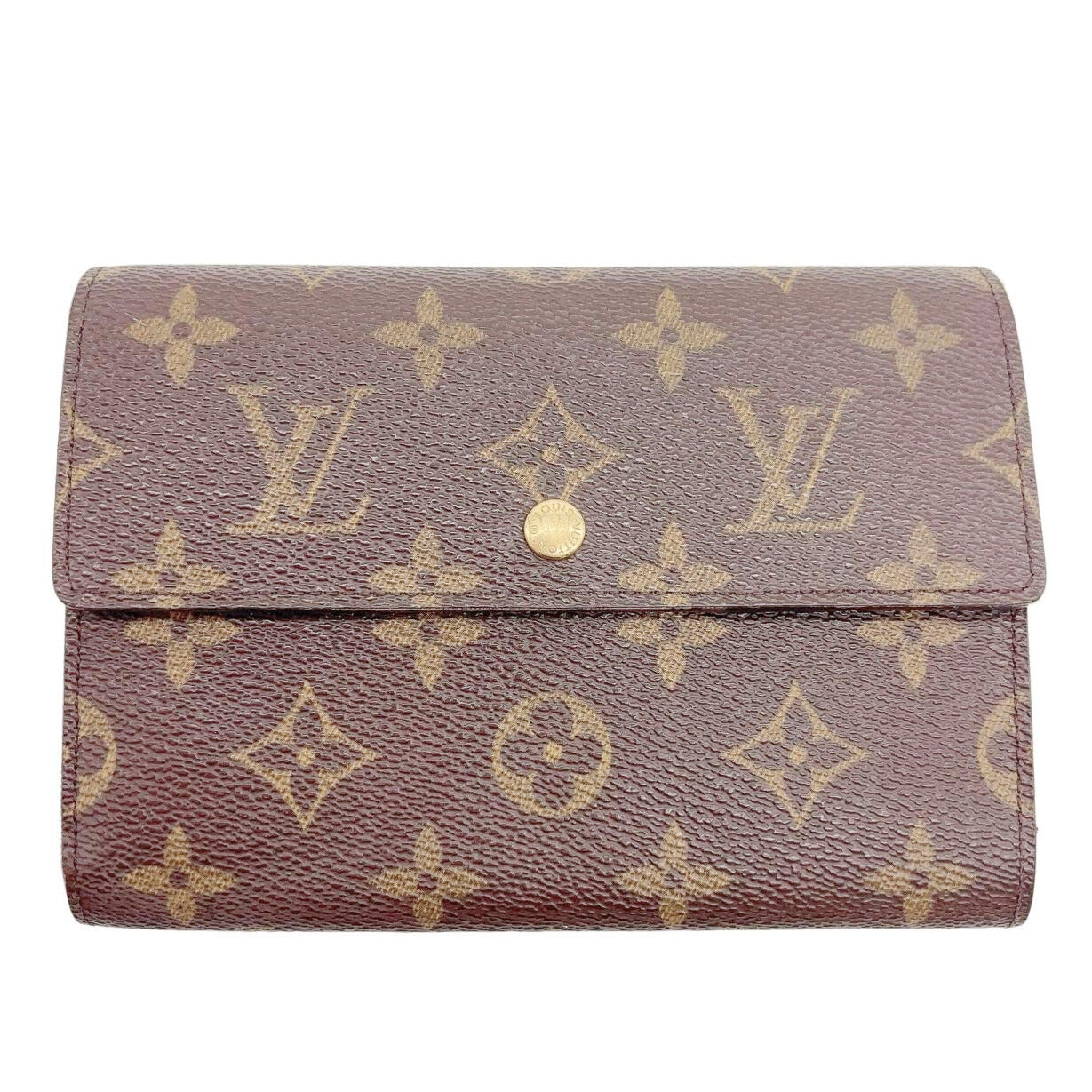 LOUIS VUITTON <br> Monogram Porte Tresor Etui