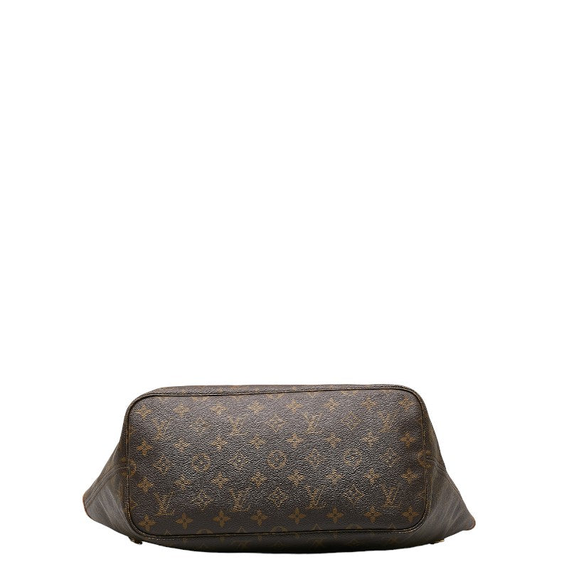 Louis Vuitton Monogram Neverfull Tote Bag PVC/Leather Brown