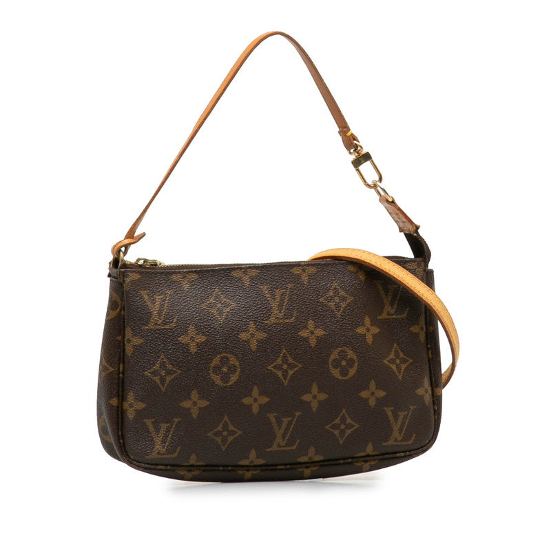 Louis Vuitton Pochette in Monogram Brown Clutch