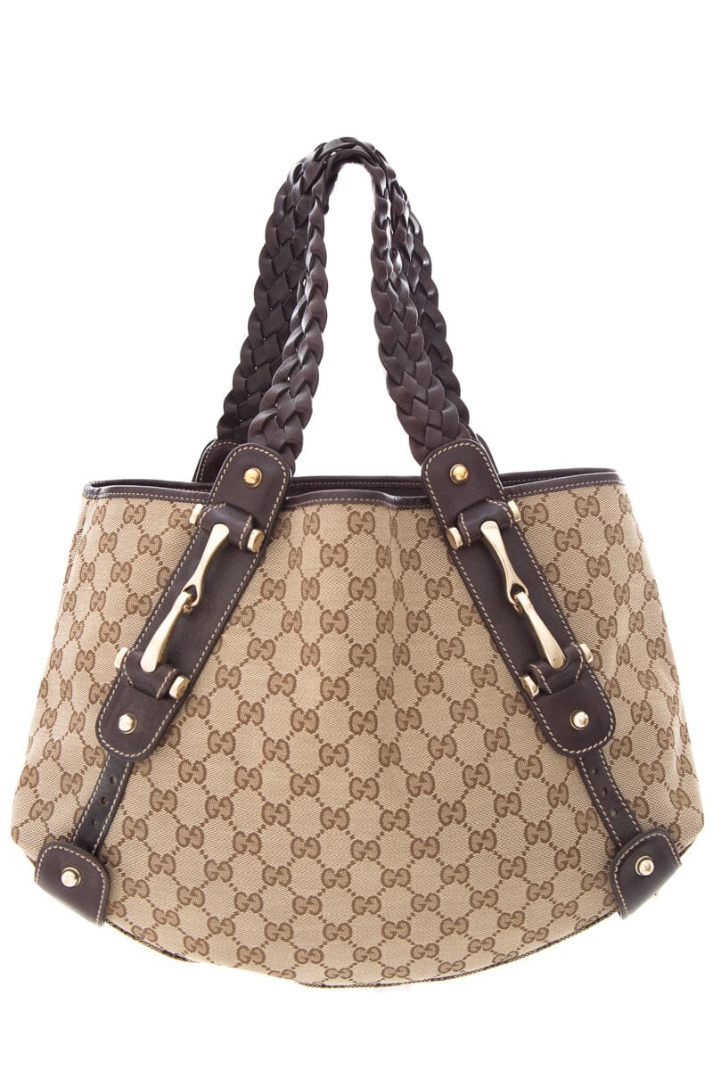 Gucci Brown Monogram Shoulder Bag