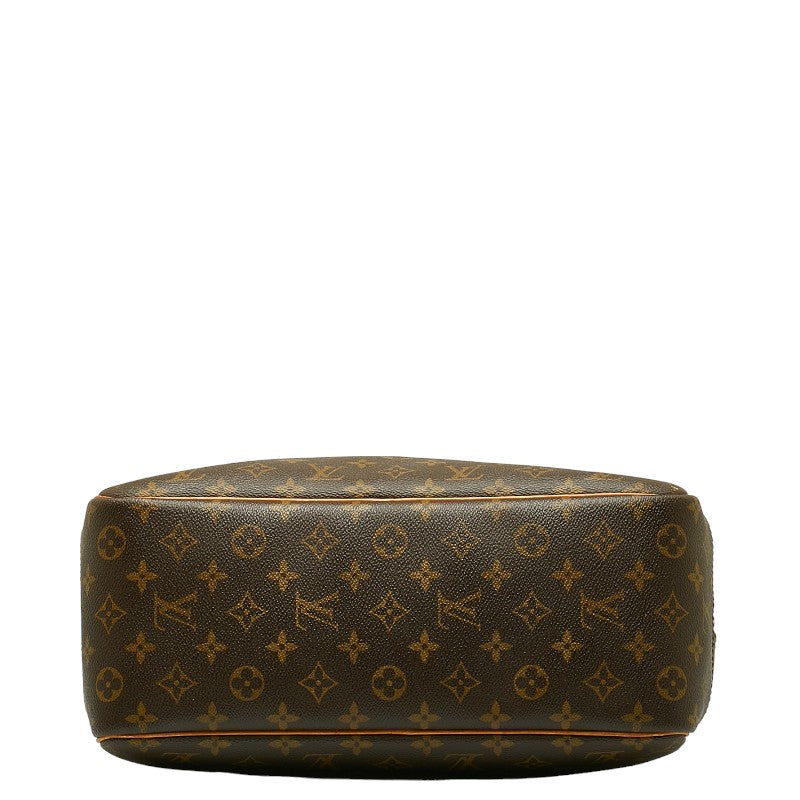 Louis Vuitton Monogram Doveil Handbag Brown PVC Leather Louis Vuitton