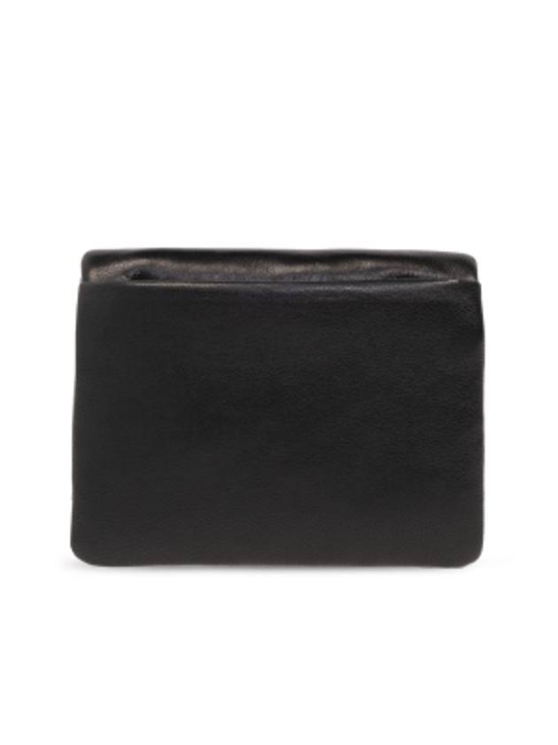 Luxury Saint Laurent Trending 2026 Calypso Chain Card Wallet Black