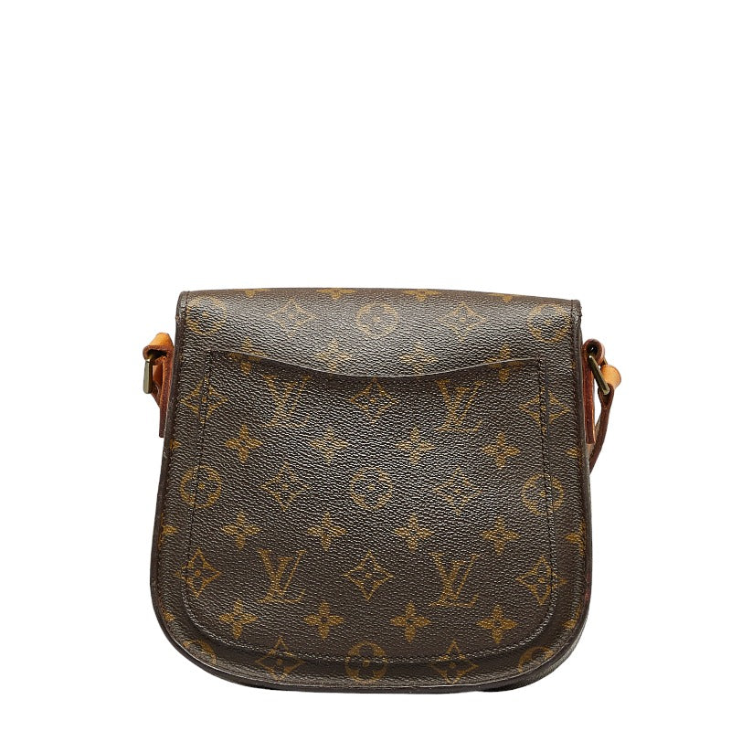 Louis Vuitton Monogram Mini Sankru Shoulder Bag Brown PVC Leather Louis Vuitton
