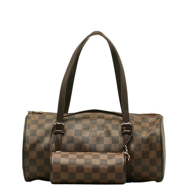 Louis Vuitton Louis Vuitton Damière Handbag PVC/Leather Brown