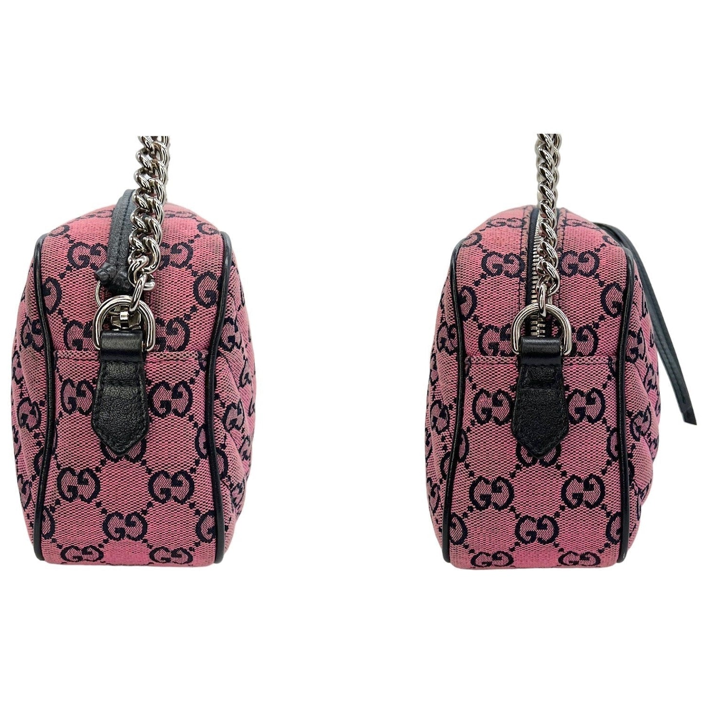 Gucci Monogram Leather Canvas Crossbody