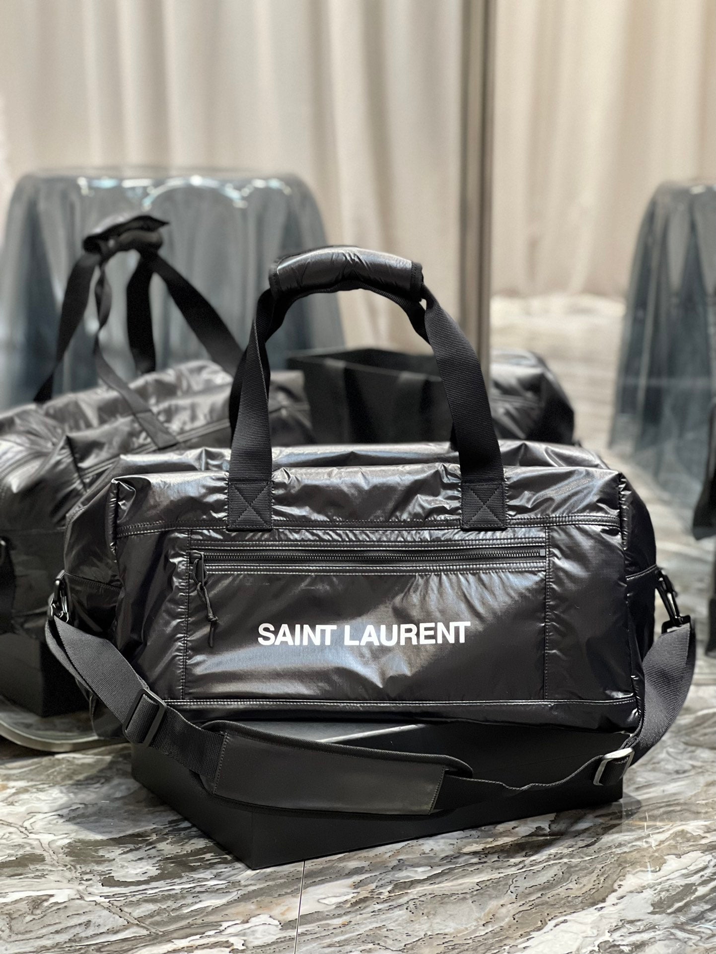 Yves Saint Laurent Nuxx Duffle Black