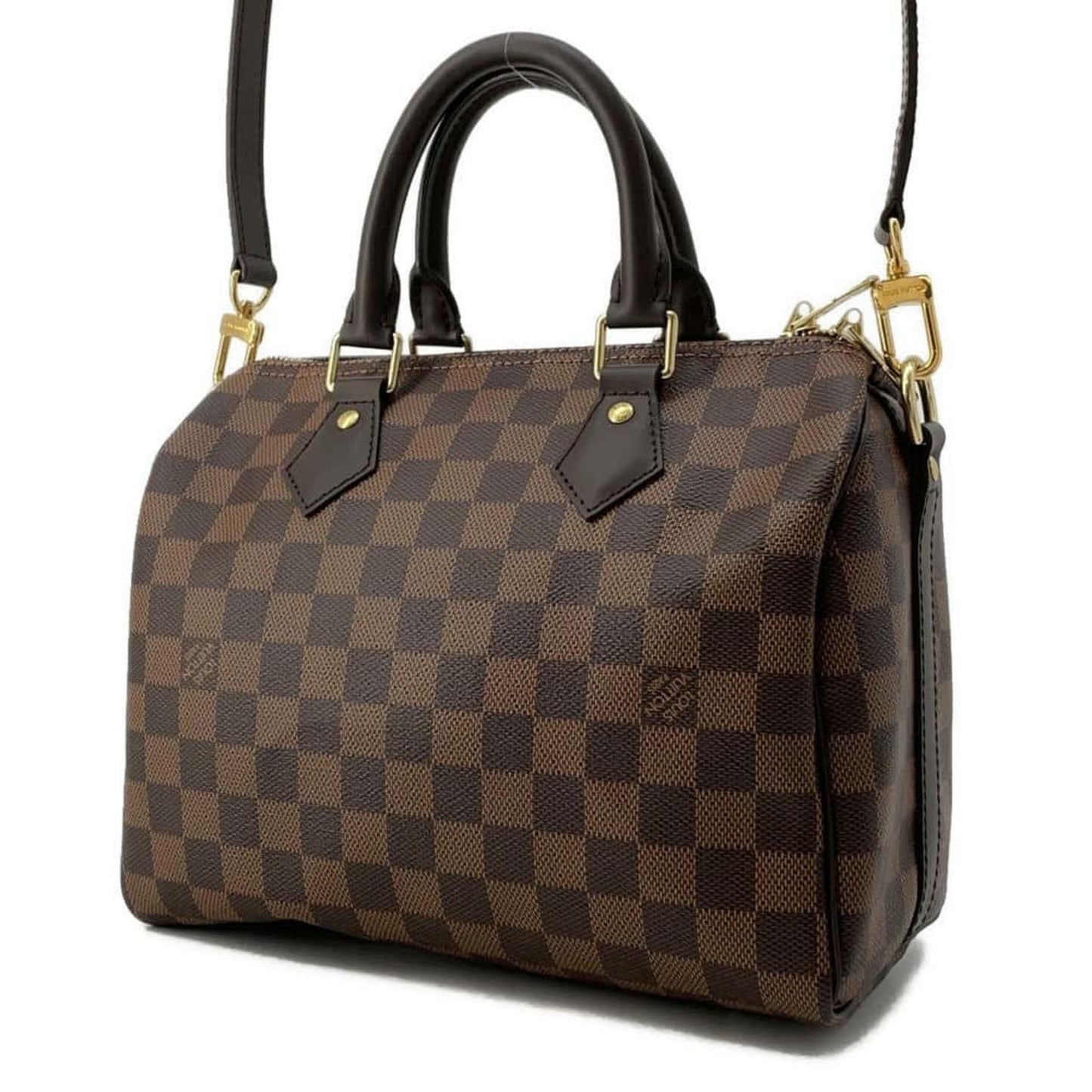 Louis Vuitton Damier Canvas Ebene Color Damier Canvas Handbag
