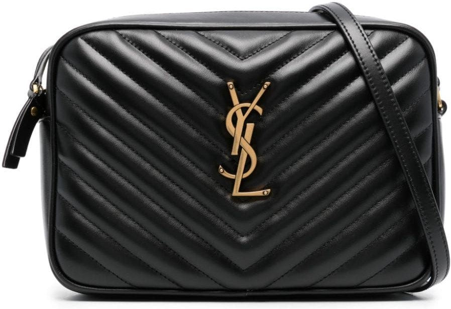 Luxury Saint Laurent Trending 2025 Women's Bag Lou in Black | Size UNICA |