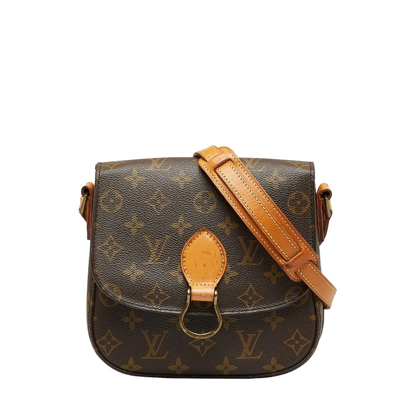 Louis Vuitton Monogram Mini Sankru Shoulder Bag Brown PVC Leather Louis Vuitton
