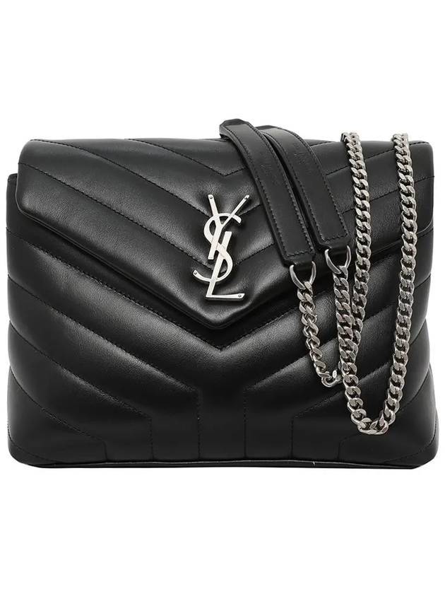 Luxury Saint Laurent Trending 2025 Matelasse Lulu Quilted Small Shoulder Bag Black