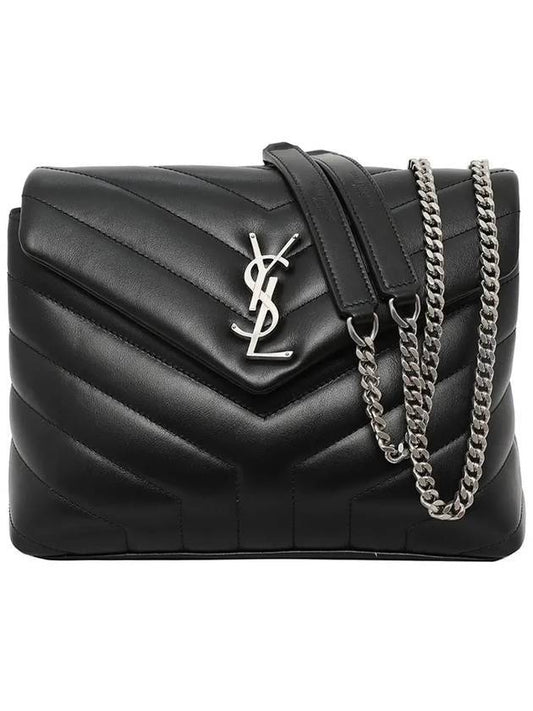 Luxury Saint Laurent Trending 2025 Matelasse Lulu Quilted Small Shoulder Bag Black