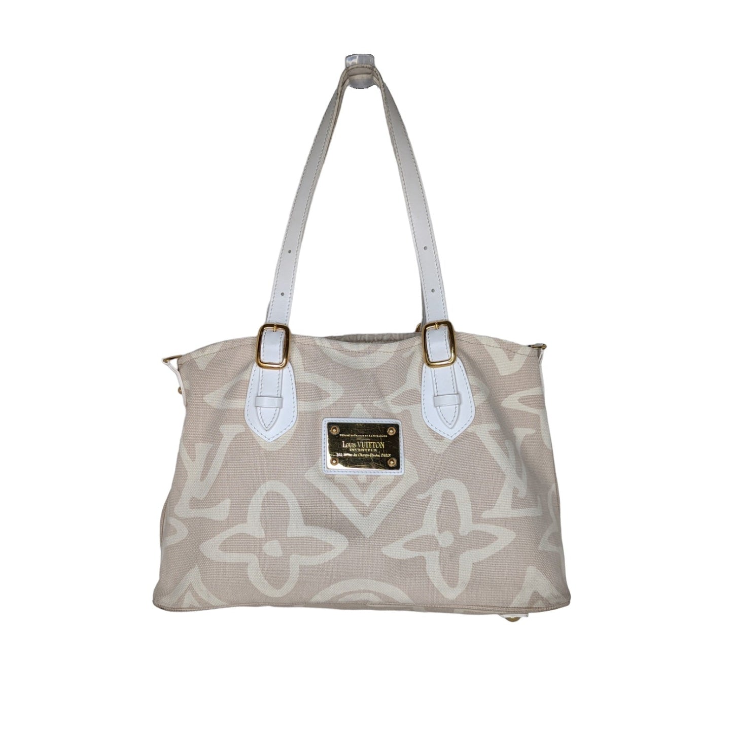 Louis Vuitton Limited Edition Beige Tahitienne Cabas Bag