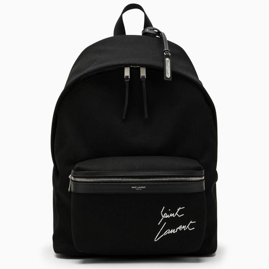 Luxury Saint Laurent Trending 2025 Men's City Backpack in Black | Size UNICA |