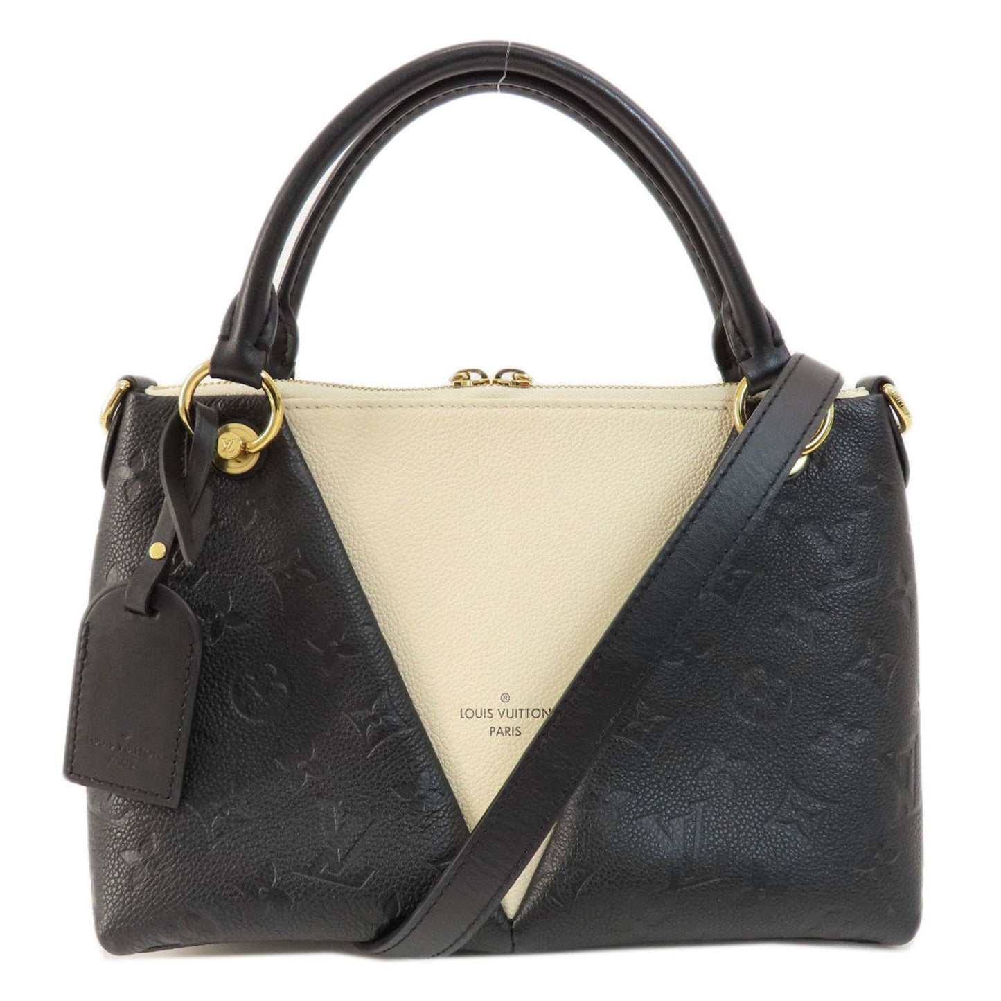 Louis Vuitton Noir Monogram Empreinte Handbag